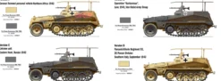 ITALERI 7034 Sd. Kfz 250/3 | Halbkettenfahrzeug Bausatz 1:72