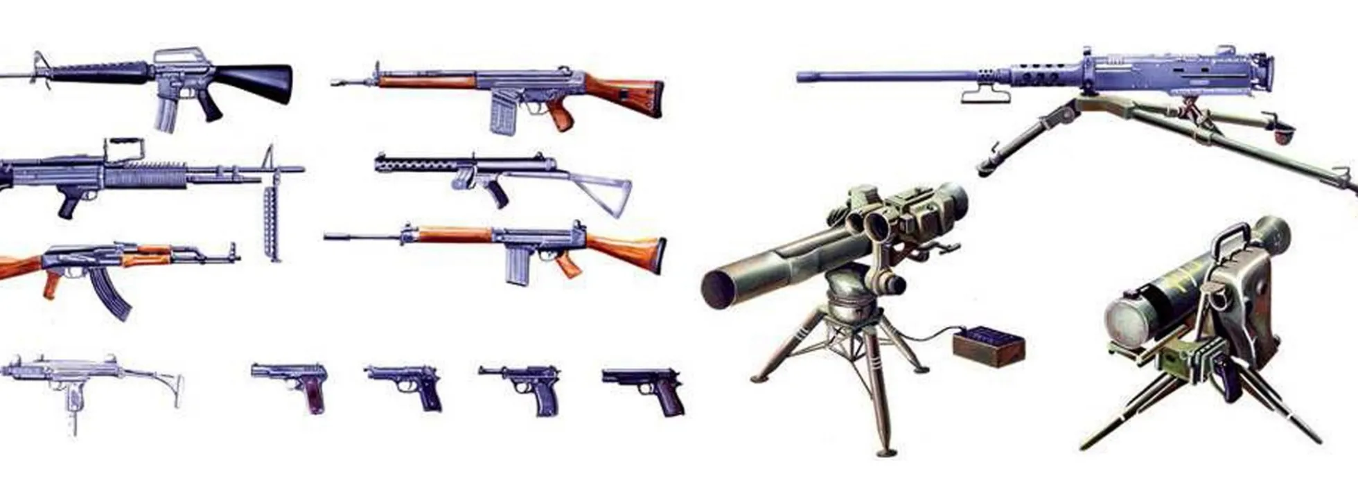 ITALERI 6421 Set Moderne Waffen | Militär Bausatz 1:35