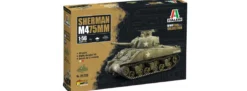 ITALERI 25751 Sherman M4 75 mm | Panzer Bausatz 1:56