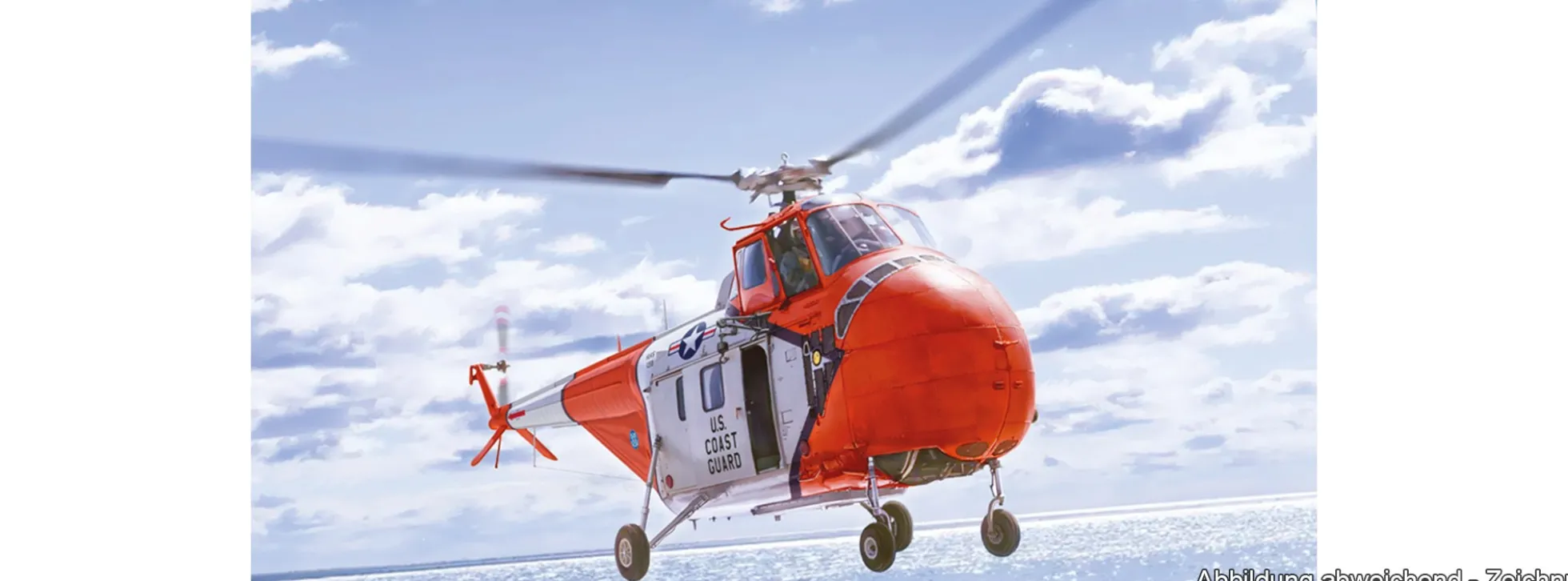 ITALERI 1476 Sikorsky H04S-3/HAS.7/H-19 | Hubschrauber Bausatz 1:72