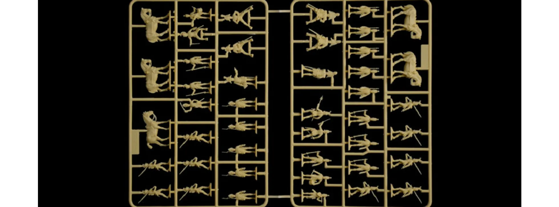 ITALERI 6037 Österreichischer und Russischer Generalstab | 39 Figuren | Militärfiguren Bausatz 1:72