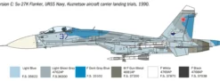 ITALERI 0197 Suchoi Su-33 Sea Flanker-D | Flugzeug Bausatz 1:72