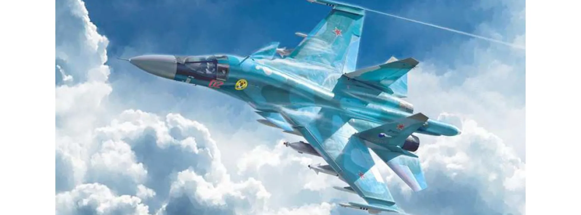 ITALERI 1379 Sukhoi Su-34/Su-32 FN | Flugzeug Bausatz 1:72