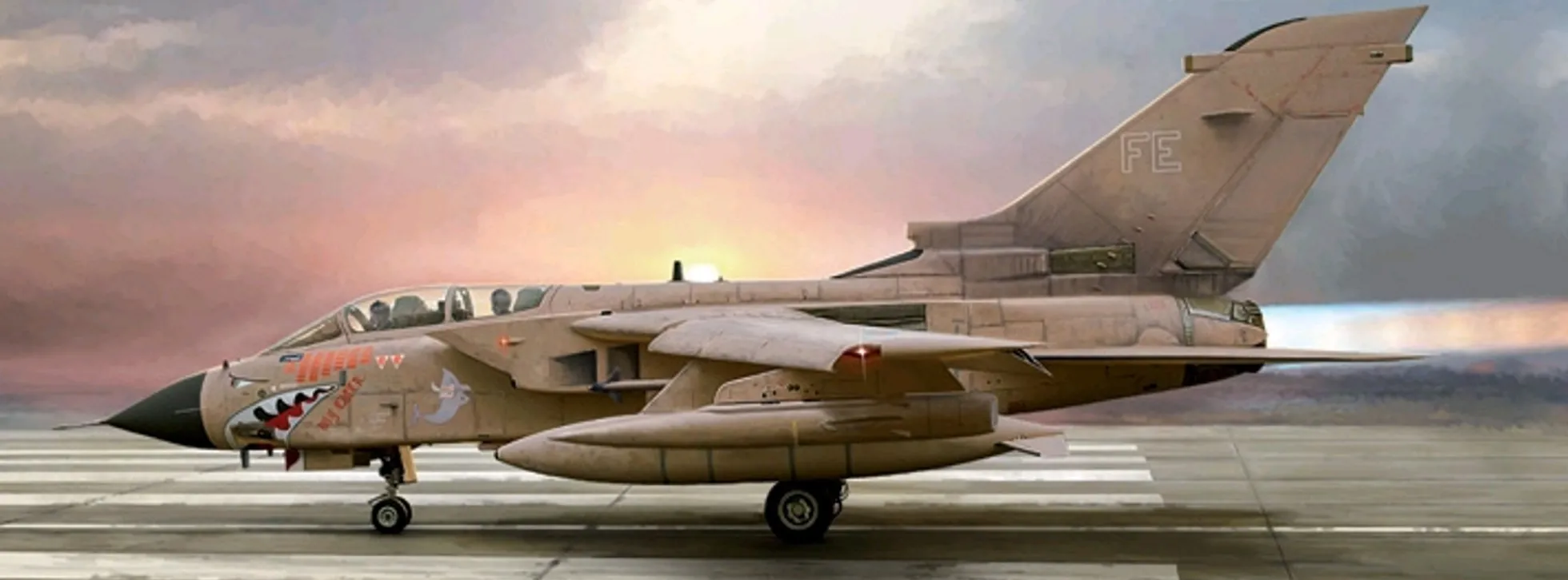 ITALERI 1384 Tornado GR.1 RAG | Flugzeug Bausatz 1:72