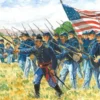 ITALERI 6177 Union Infantry Sezessionskrieg | 50 Figuren | Militär Bausatz 1:72