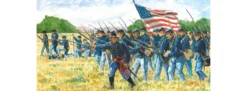 ITALERI 6177 Union Infantry Sezessionskrieg | 50 Figuren | Militär Bausatz 1:72