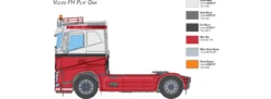 ITALERI 3962 Volvo FH Flachdach | LKW Bausatz 1:24