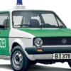 ITALERI 3666 VW Golf 1 Polizei | Auto Bausatz 1:24