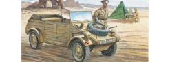 ITALERI 312 VW Typ 82 Kübelwagen | Militär Bausatz 1:35