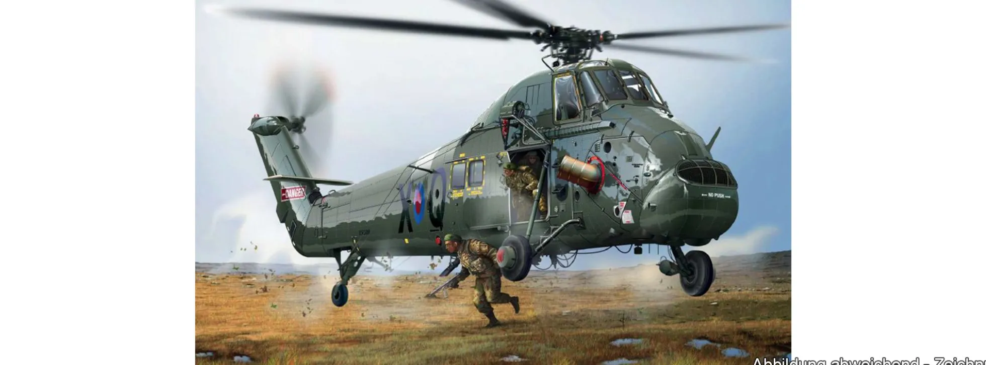 ITALERI 2720 Westland Wessex UH.5 | Helikopter Bausatz 1:48