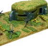 ITALERI 6070 Zubehörteile und Bunker WW2 | Militär Bausatz 1/72