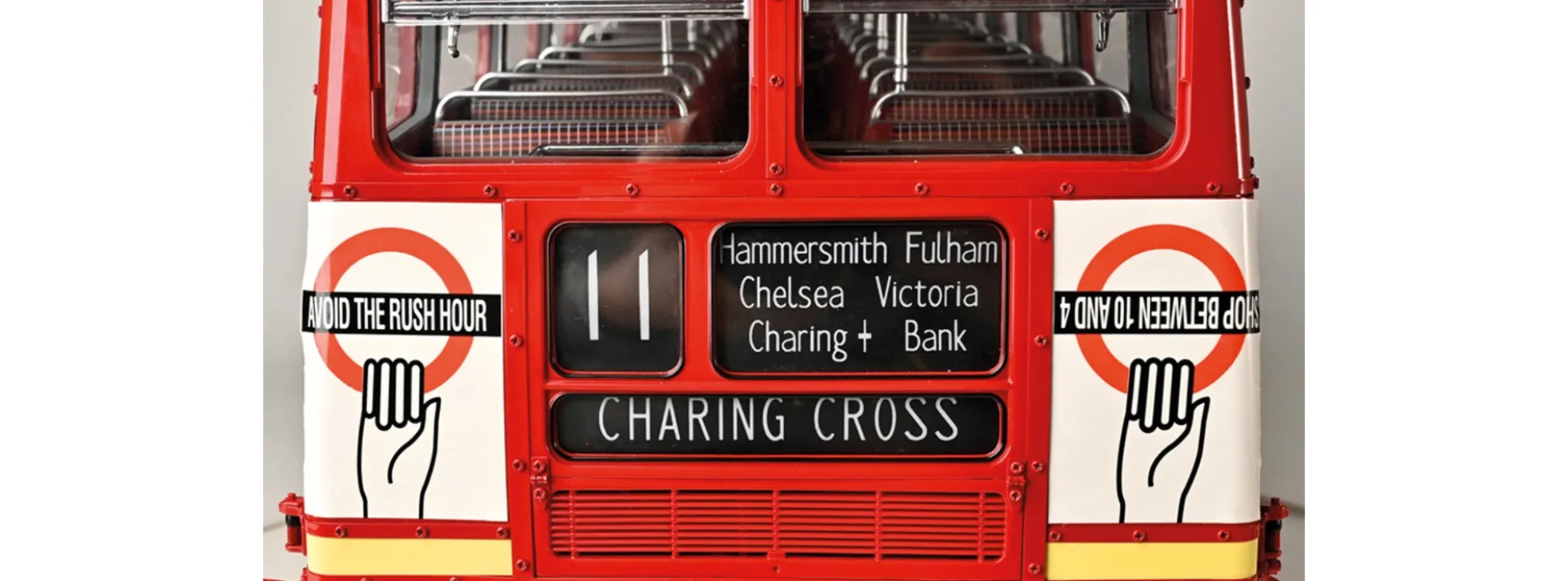 IXO 10124 AEC Routemaster Doppeldecker-Bus 1961 | Premium Bus Bausatz 1:12