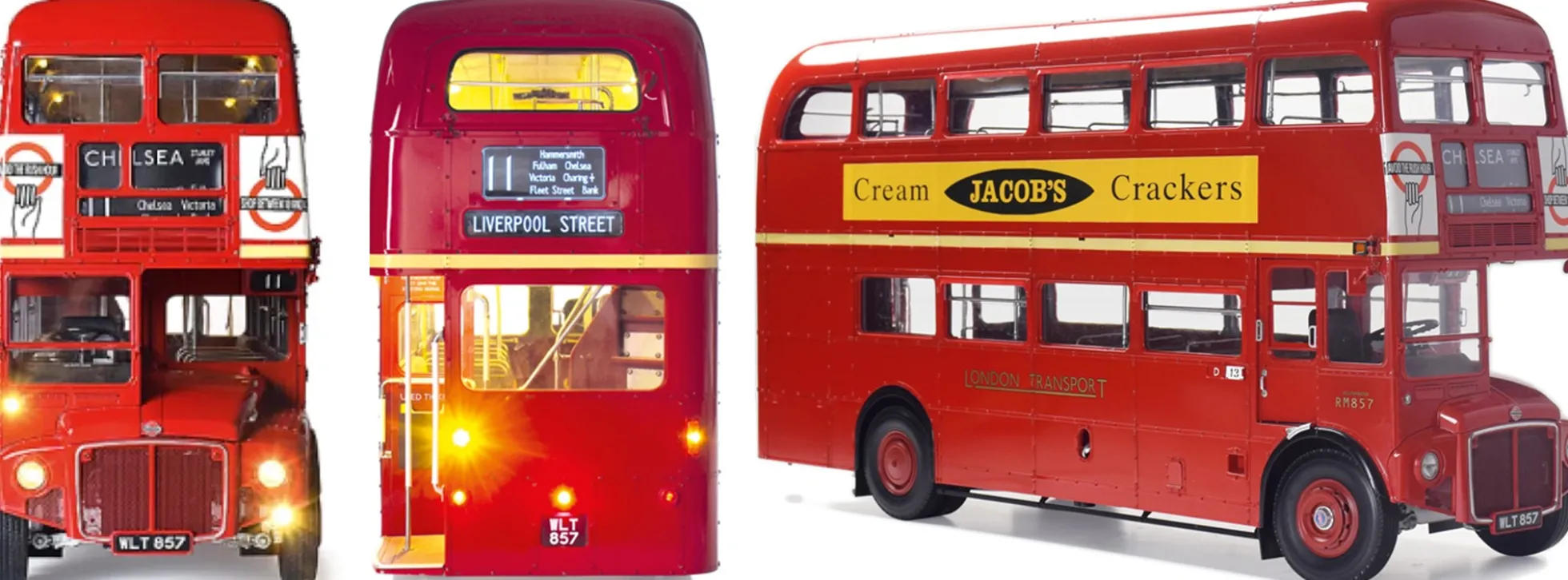 IXO 10124 AEC Routemaster Doppeldecker-Bus 1961 | Premium Bus Bausatz 1:12
