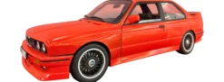 IXO 10126 BMW E30 1987 rot | Lichtfunktion | Metallteile | Premium Auto Bausatz 1:8