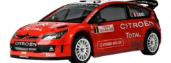 IXO 10120 Citroen C4 WRC | Licht + Sound | Metallteile | Premium Auto Bausatz 1:8