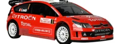 IXO 10120 Citroen C4 WRC | Licht + Sound | Metallteile | Premium Auto Bausatz 1:8