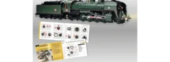 IXO 10125 Dampflok 141R SNCF | Licht + Sound | Standmodell Bausatz 1:32