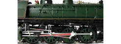 IXO 10125 Dampflok 141R SNCF | Licht + Sound | Standmodell Bausatz 1:32