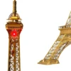 IXO 10104 Eiffelturm | Licht + Aufzüge | 120 cm | Premium Architektur-Metallbausatz 1:270