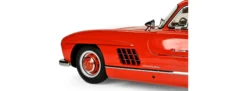 IXO 10114 Mercedes-Benz 300 SL Rot | Lichtfunktion | mit Metallteilen | Premium Auto Bausatz 1:8