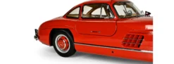 IXO 10114 Mercedes-Benz 300 SL Rot | Lichtfunktion | mit Metallteilen | Premium Auto Bausatz 1:8