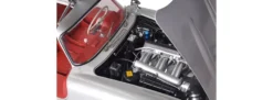 IXO 10112 Mercedes-Benz 300 SL Silber | Lichtfunktion | mit Metallteilen | Premium Auto Bausatz 1:8