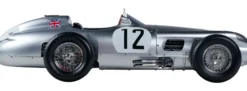 IXO 10117 Mercedes-Benz W196 Moss #12 | Soundfunktion | Premium Auto Bausatz 1:8
