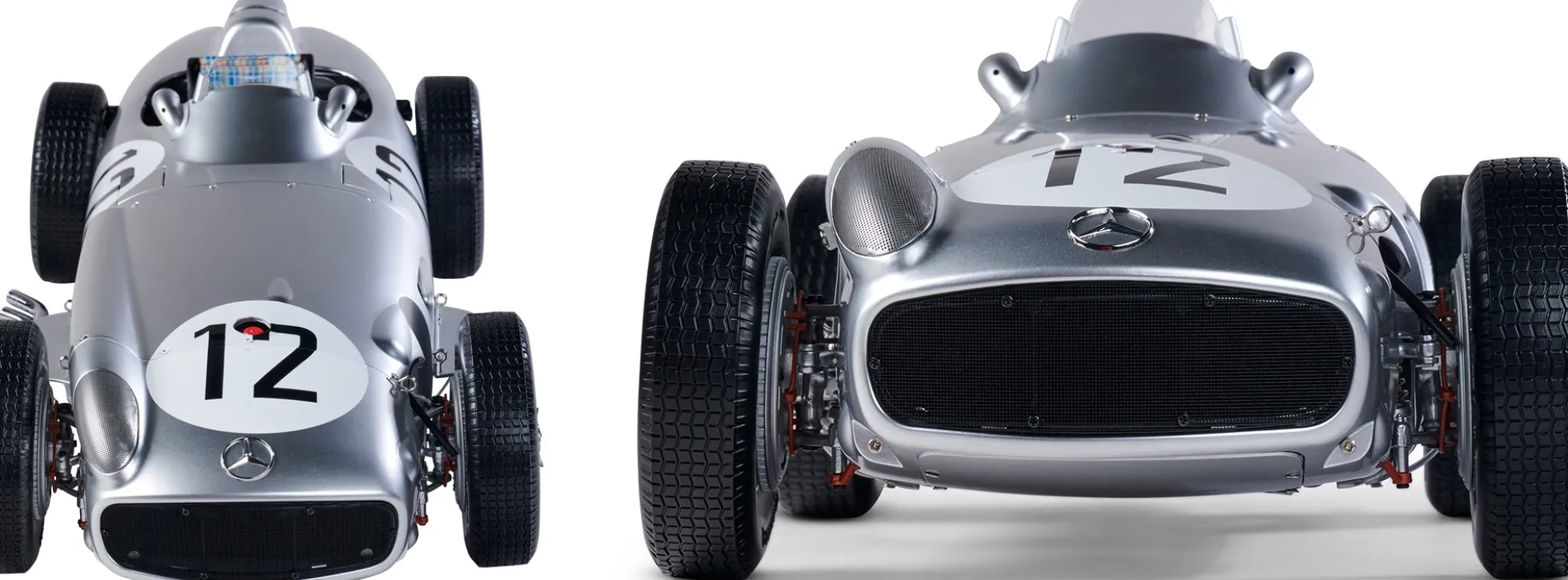 IXO 10117 Mercedes-Benz W196 Moss #12 | Soundfunktion | Premium Auto Bausatz 1:8