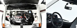 IXO 10122 Peugeot 205 GTI Weiß | Licht + Sound | Premium Auto Bausatz 1:8