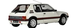 IXO 10122 Peugeot 205 GTI Weiß | Licht + Sound | Premium Auto Bausatz 1:8
