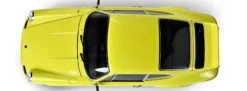 IXO 10115 Porsche 911 RS 2.7 Gelb/Schwarz | Sound + Licht | Premium Auto Bausatz 1:8