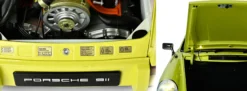 IXO 10115 Porsche 911 RS 2.7 Gelb/Schwarz | Sound + Licht | Premium Auto Bausatz 1:8