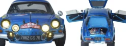 IXO 10111 Renault Alpine A110 Rally | Licht + Sound | Premium Auto Bausatz 1:8