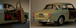 IXO 10101 Volvo 122S Amazon | Licht + Sound | mit Metallteilen | Premium Auto Bausatz 1:8