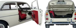 IXO 10101 Volvo 122S Amazon | Licht + Sound | mit Metallteilen | Premium Auto Bausatz 1:8