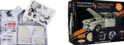 IXO 10101 Volvo 122S Amazon | Licht + Sound | mit Metallteilen | Premium Auto Bausatz 1:8