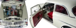 IXO 10101 Volvo 122S Amazon | Licht + Sound | mit Metallteilen | Premium Auto Bausatz 1:8
