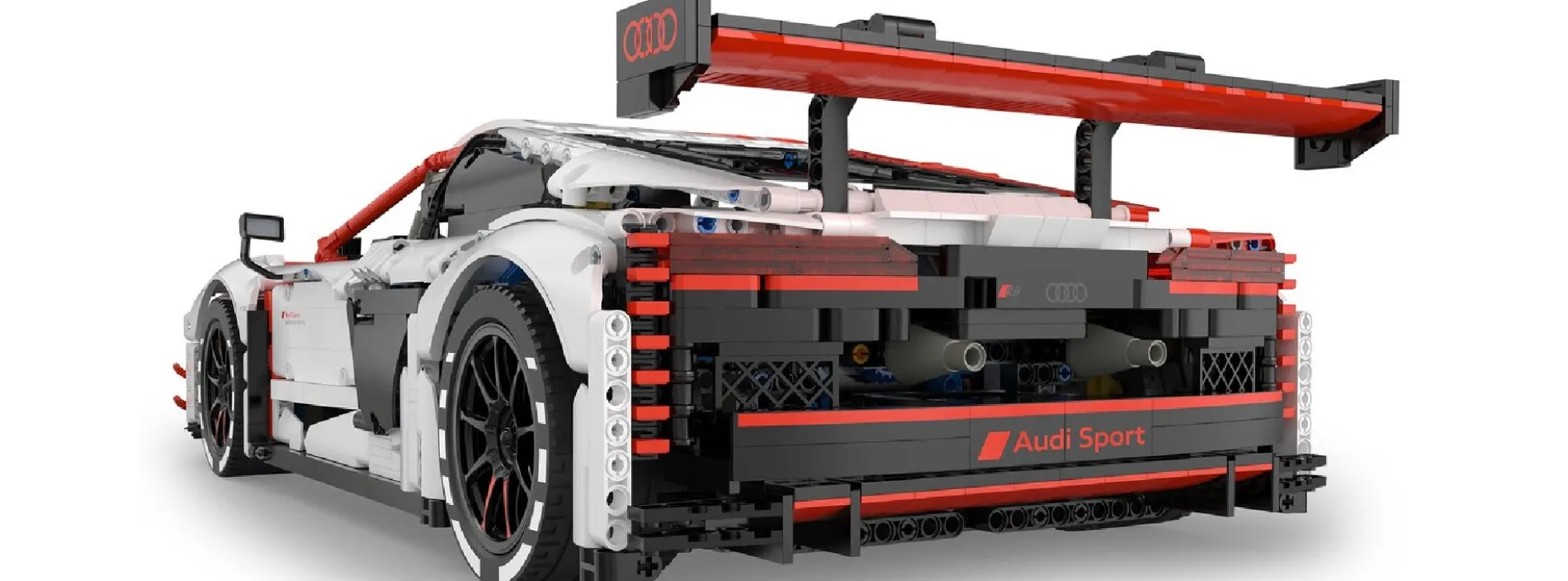 JAMARA 402801 Audi R8 LMS GT3 weiß | Auto Baukasten 1:8