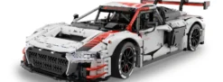 JAMARA 402801 Audi R8 LMS GT3 weiß | Auto Baukasten 1:8