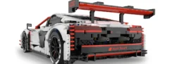 JAMARA 402800 Audi R8 LMS GT3 weiß | 2,4Ghz | Auto Baukasten 1:8