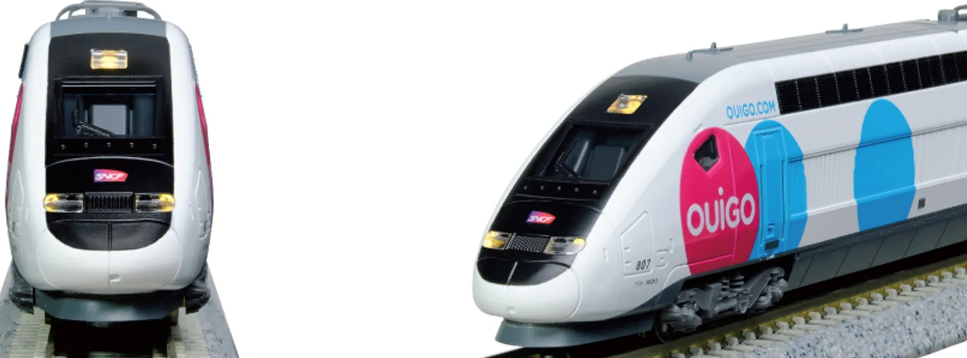 KATO K10-012 Startset E-Triebzug TGV OUIGO Espana + Gleisoval | analog | Spur N