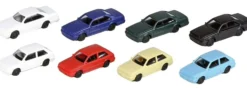 KATO K23520 8-tlg. Set Nissan PKWs 90er Jahre | Modellautos 1:160