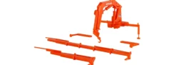 kibri 10988 ATLAS-Ladekräne, 2 Stück Bausatz Spur H0