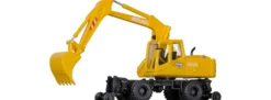 KIBRI 16312 Atlas Zweiwege Bagger GleisBau | Bausatz Spur H0