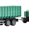 kibri 15211 DAF 95 3-achs Abrollmuldenhängerzug SchwarzBau Bausatz 1:87