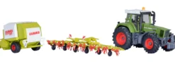 kibri 12233 FENDT Traktor mit Anbaugeräten | Bausatz Spur H0