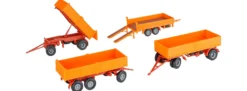 kibri 15707 Kommunalhänger Set Bausatz | Spur H0