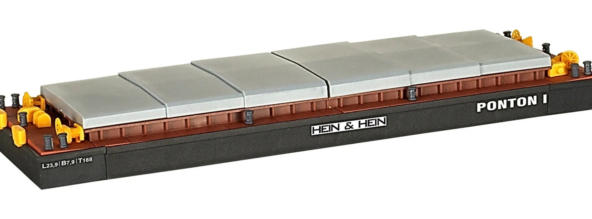 kibri 38524 Leichter für Schüttgüter oder Container Bausatz Spur H0