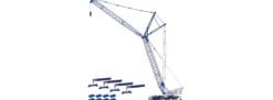 kibri 13061 LIEBHERR LG 1550 BREUER + WASEL | Bausatz Spur H0