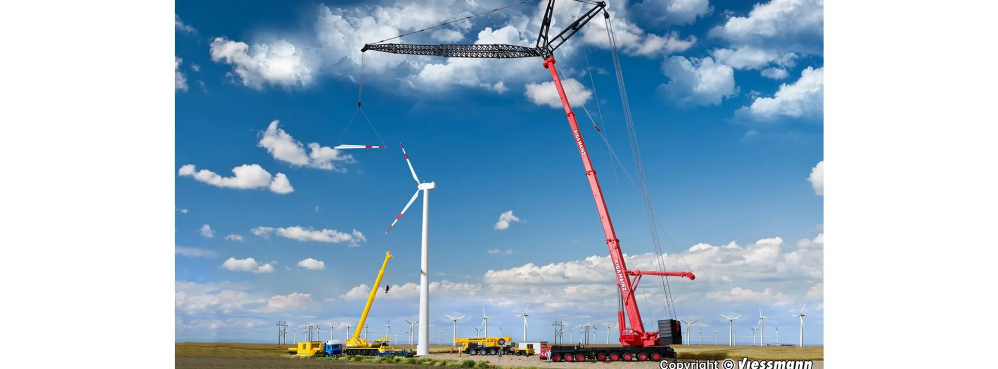 kibri 13005 LIEBHERR LTM 1400 mit Wippspitze Bausatz Spur H0
